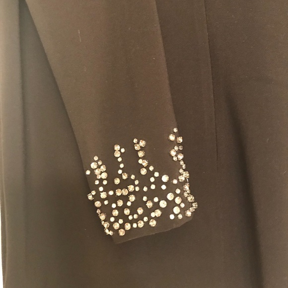 H&M gorgeous black dress with sequined wrists - Picture 5 of 5